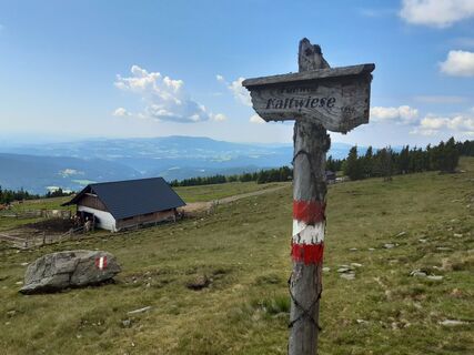 Wegweiser Kaltwiesenhütte_Mönichwald_Oststeiermark