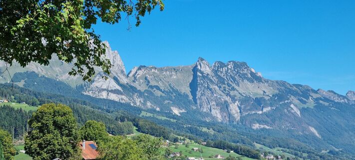 Foto von Erika Stricker entlang der Tour