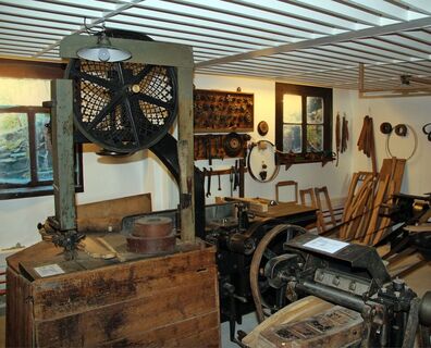 Maschinenraum Deutsches Stuhlbaumuseum
