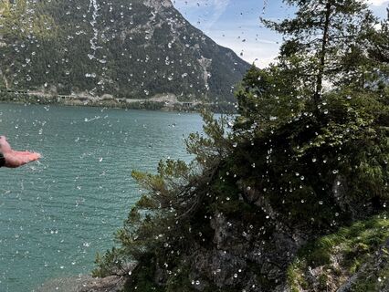 Foto von Gerhard Piglmann entlang der Tour