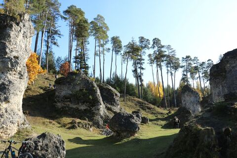 Kletterfelsen im Wental