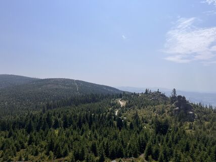 Foto von Kristýna Stancikova Leskovjanová entlang der Tour