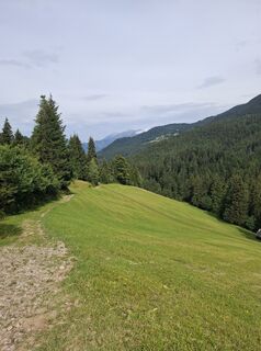 Foto de Miha Gros a lo largo del recorrido