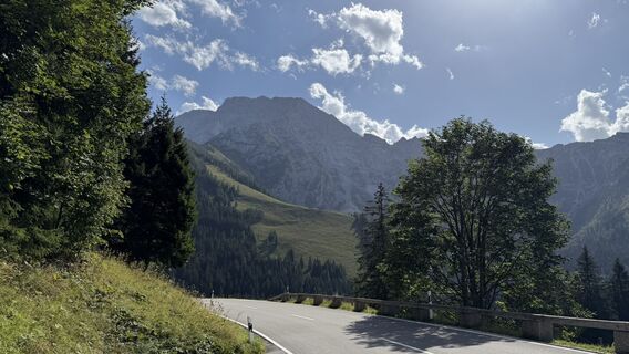 Foto von Harald Haller entlang der Tour