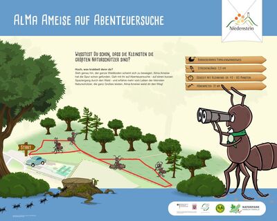 Ameisenpfad_Niedenstein_Eingangstafel_ccbysaStadtNiedenstein