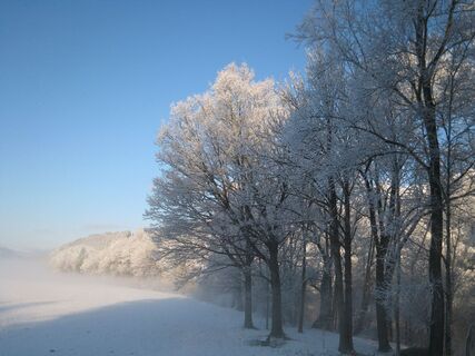 Winterlandschaft am Ennsrundweg