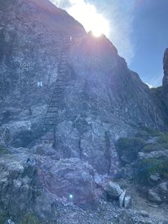 Foto de Edwin Wulz a lo largo del recorrido