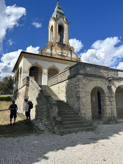 Foto von Gianfranco Idini entlang der Tour