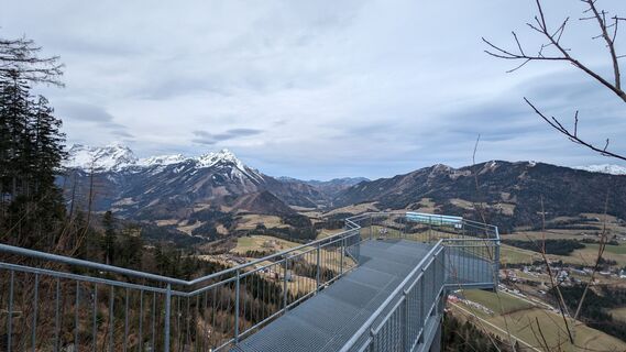 Foto von Klaus Lehner entlang der Tour