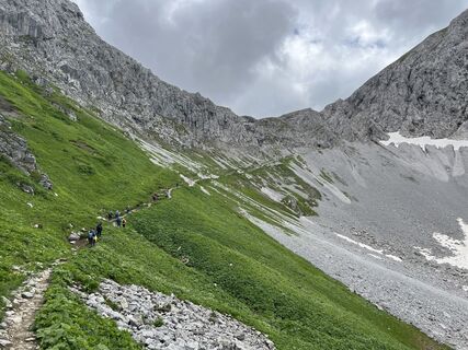 Foto von Enrica Grüber entlang der Tour