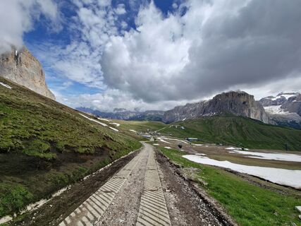 Foto von Vincenzo Terzulli entlang der Tour