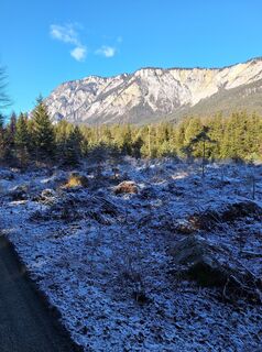 Foto von Dagmar Hofer entlang der Tour