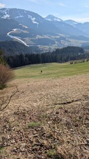 Photo de Gudrun Lippert le long du parcours
