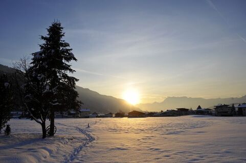 Sonnenuntergang im Inntal