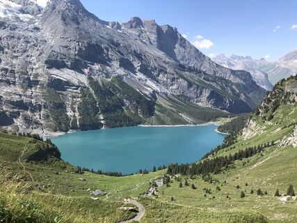 Foto van Martin Reinhard langs de tour