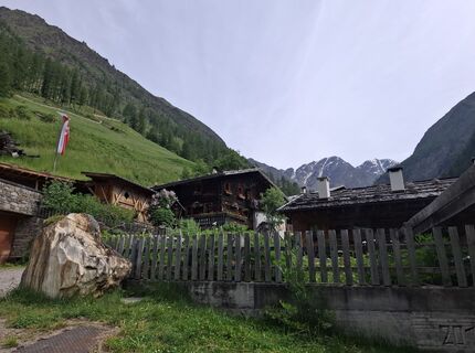 Foto von Brigitte entlang der Tour