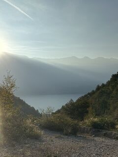 Foto von Agnese Martinelli entlang der Tour