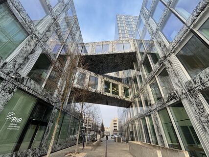 Zdjęcie z Pascal Oliver Hauser wzdłuż trasy