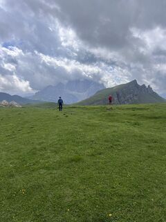 Foto von Tjasa Strehar entlang der Tour