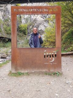 Foto de Walter Vandonick a lo largo del recorrido