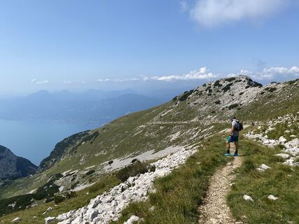 Foto von Nicola Biancardi entlang der Tour