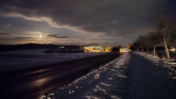 Foto de Katja Senkel a lo largo del recorrido
