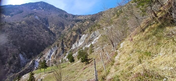 Foto von Janez Perko entlang der Tour