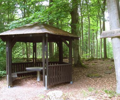 Schutzhütte am Hohen Sohl