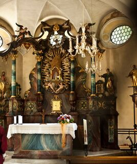 Innenraum der Giersbergkapelle