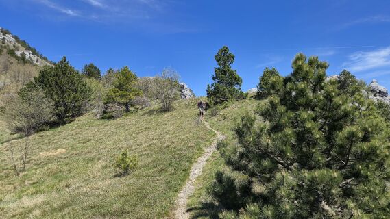 Foto von Fabrizio Plesnizer entlang der Tour