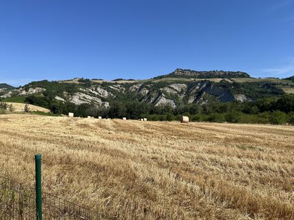 Foto de Mattia Gamberini a lo largo del recorrido