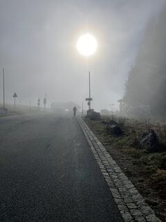 Foto von Helmut Fiederer entlang der Tour