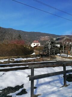 Foto von Dagmar Hofer entlang der Tour