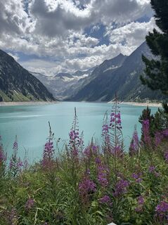Foto von Oskar Vogel entlang der Tour