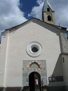 Die Kirche des Heiligen Kreuzes in Bormio