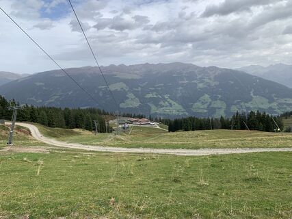 Photo de Christina Petzold le long du parcours