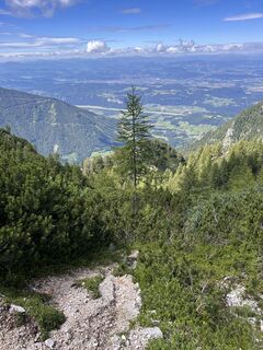 Foto von Bernadette Fritzl entlang der Tour
