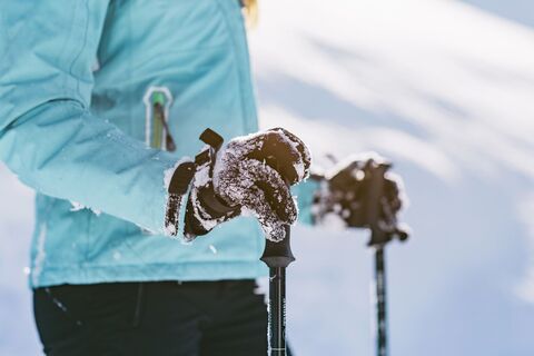 Winterwanderung bei Sonnenschein 