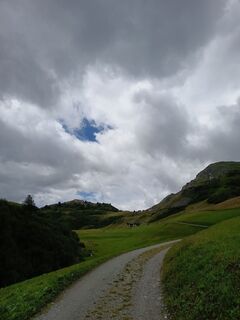 Foto von Aner entlang der Tour