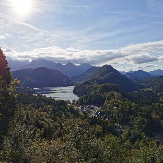 Blick auf dem Alpsee