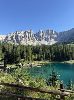 Foto von Alexandra entlang der Tour