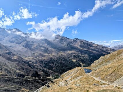 Foto von Sabrina Hackel entlang der Tour