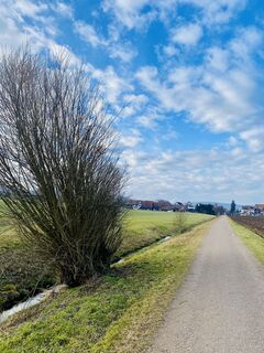 Photo de Christian Mark le long du parcours
