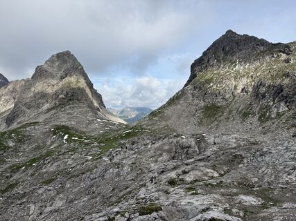 Photo de Norbert Herbig le long du parcours
