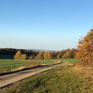 Blick Richtung Chemnitz