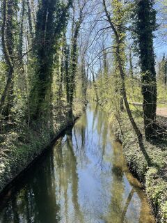 Foto von Manuela Oswald entlang der Tour