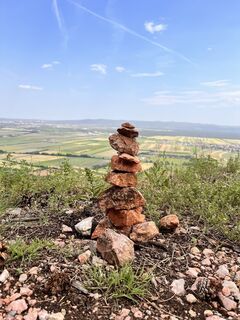 Foto von Marlies Berwein entlang der Tour
