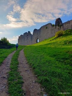 Foto von Mike van Gemert entlang der Tour