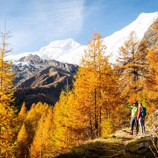 Saas-Fee/Saastal im Herbst