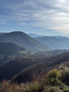 Foto von Anne Müller entlang der Tour